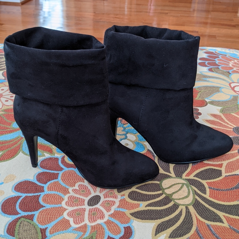 High heel ankle boots